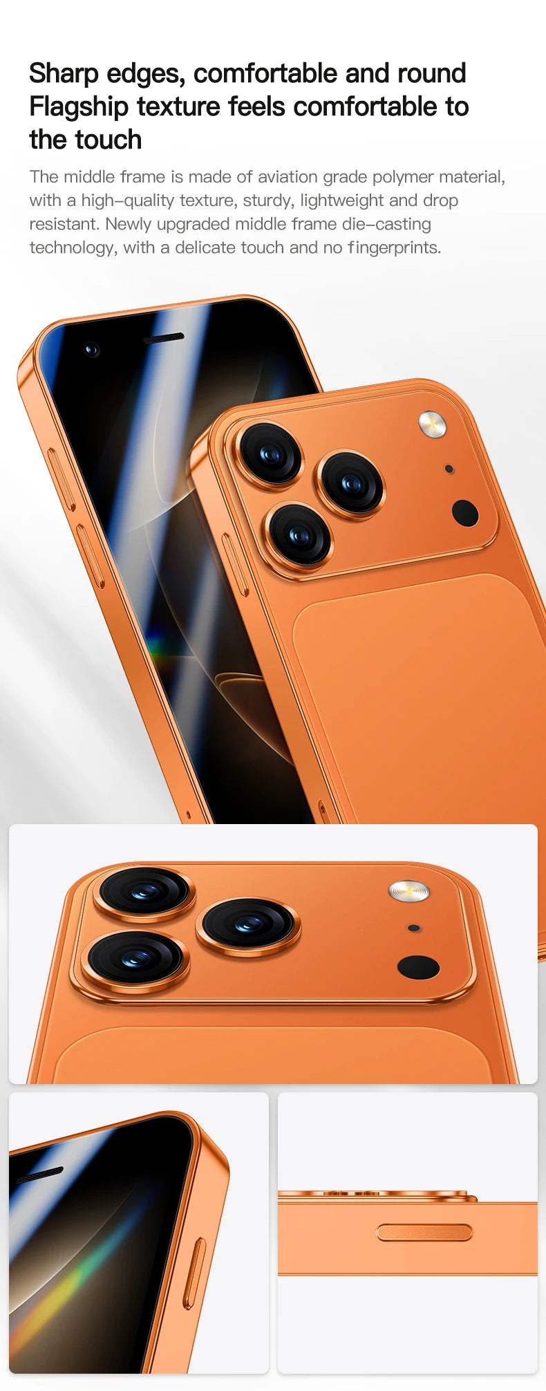 Mini smartphone con schermo da 3,0 pollici, 2 GB di RAM e 16 GB di spazio di archiviazione. Supporta più applicazioni, riconoscimento facciale Top