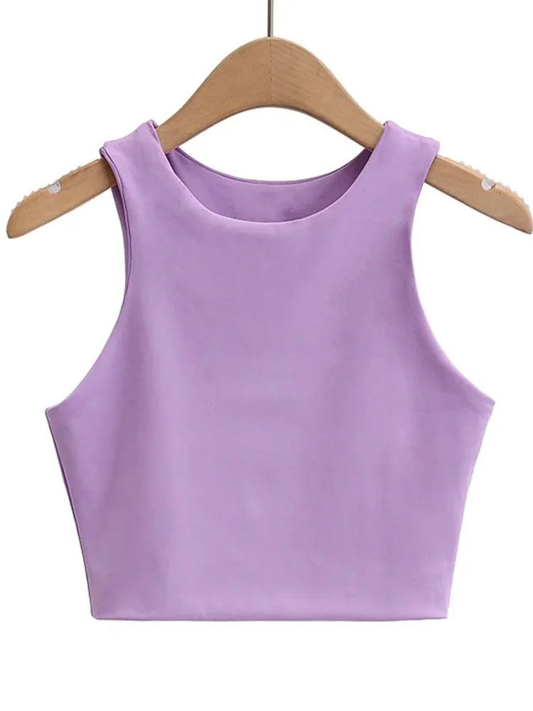 Sexy Slim Senza Maniche Doppio Nylon di buona qualità 6 colori
