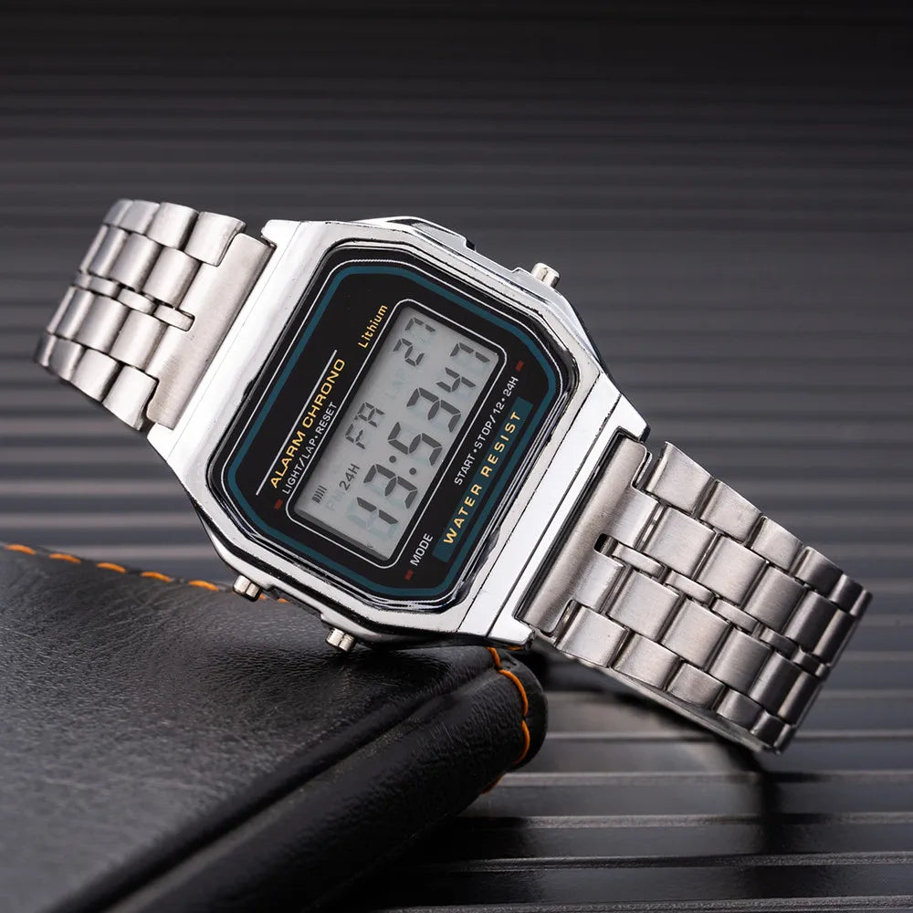 Orologio digitale per uomo Impermeabile Modello casio