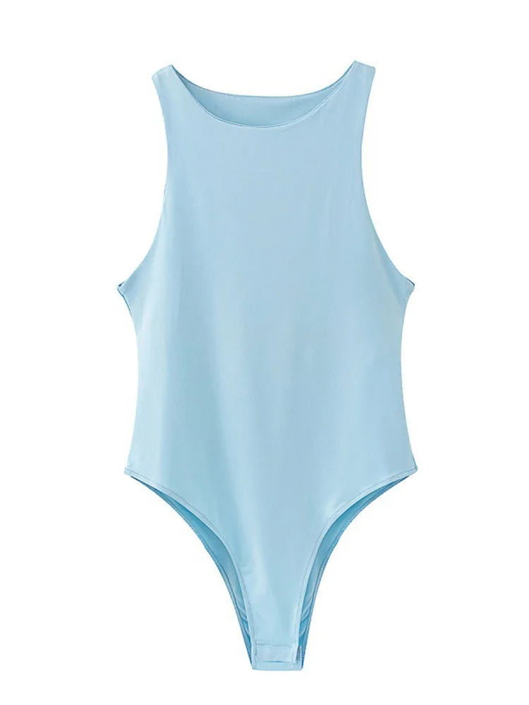Body donna 4 colori sottile casual chic