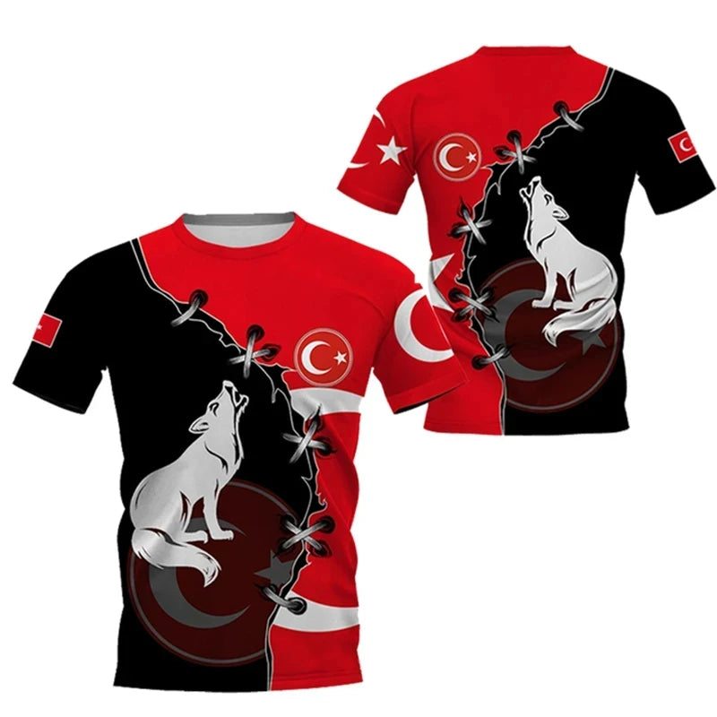 Turchia T-shirt da uomo Top