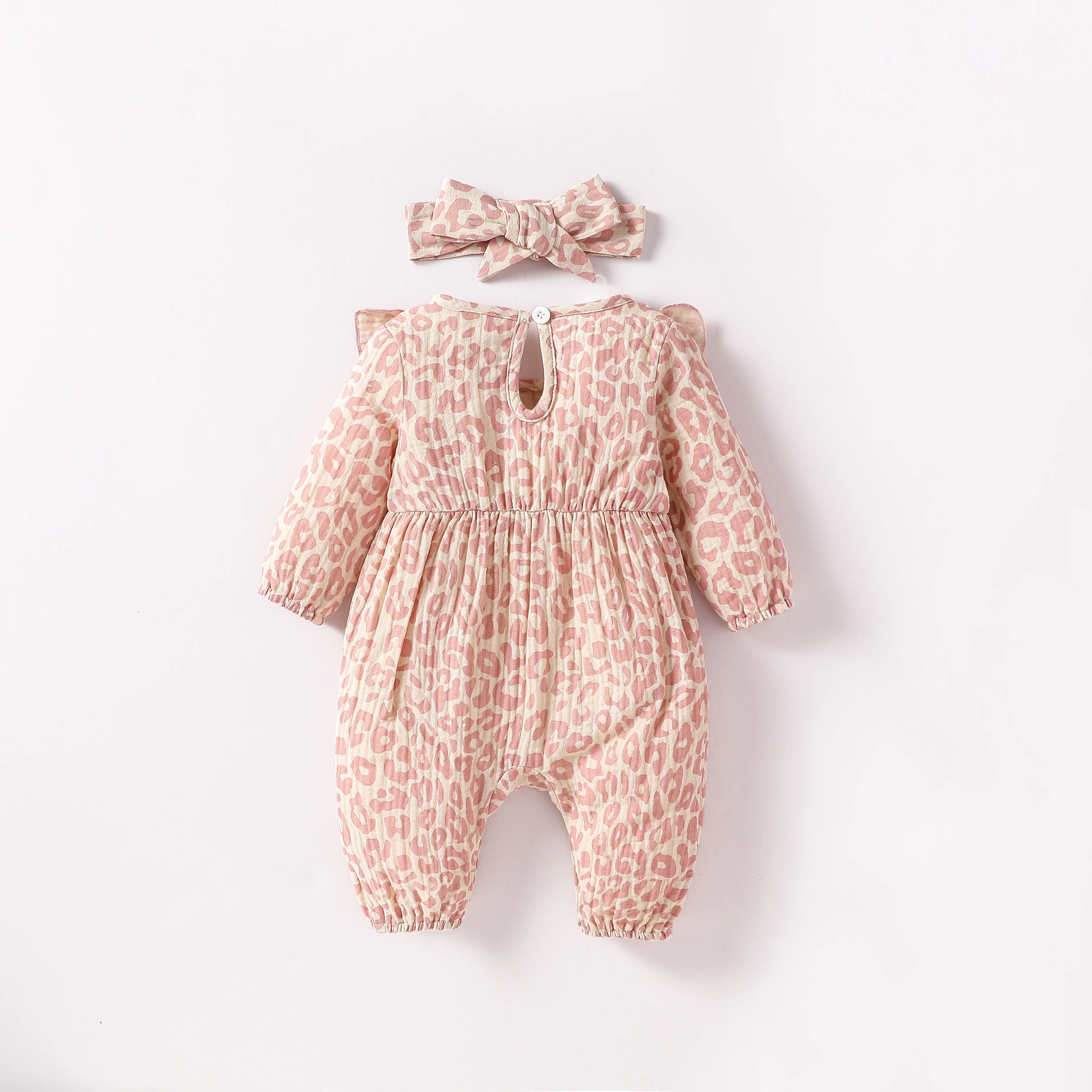 Baby Girls Summer Long Sleeve Completo neonati 0-1Y