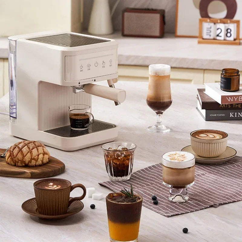 Macchina per caffè espresso elettrica italiana professionale cappuccino Montalatte 20Bar