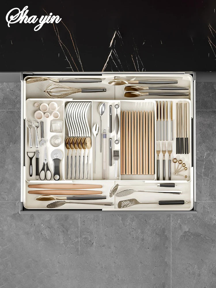 Organizzatore per cassetti espandibile Organizzatore regolabile