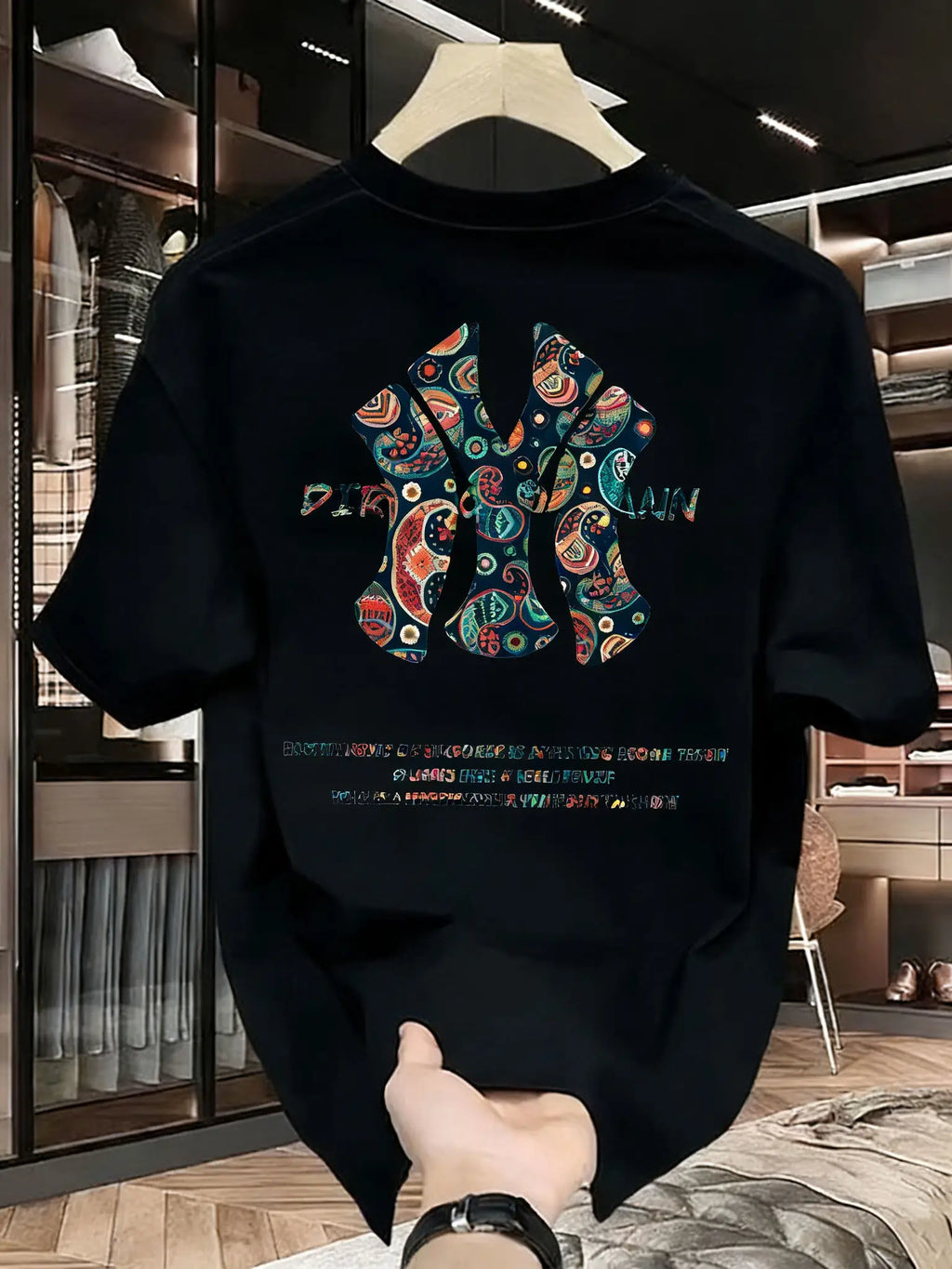 T-shirt da uomo di alta qualità, casual, versatile e alla moda