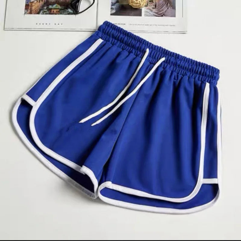 Pantaloncini da donna Abbigliamento esterno estivo a vita media casual