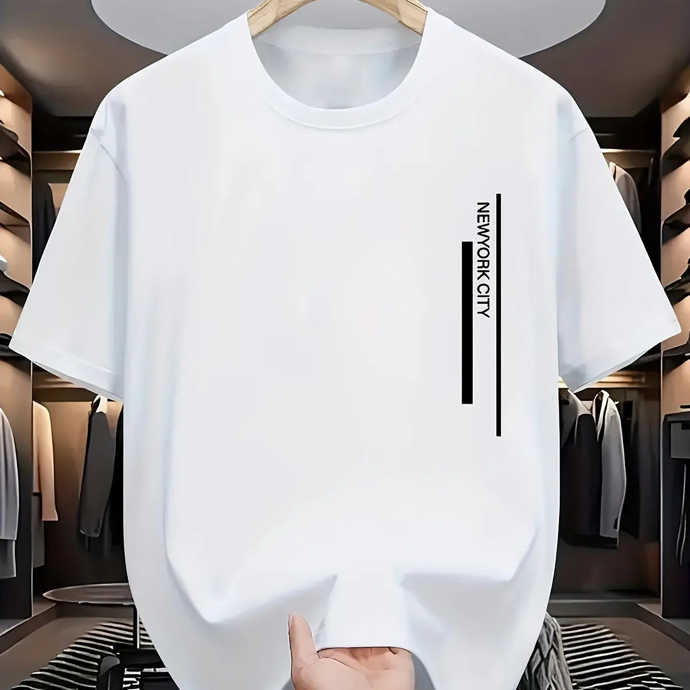 T-Shirt estiva a maniche corte da uomo è traspirante