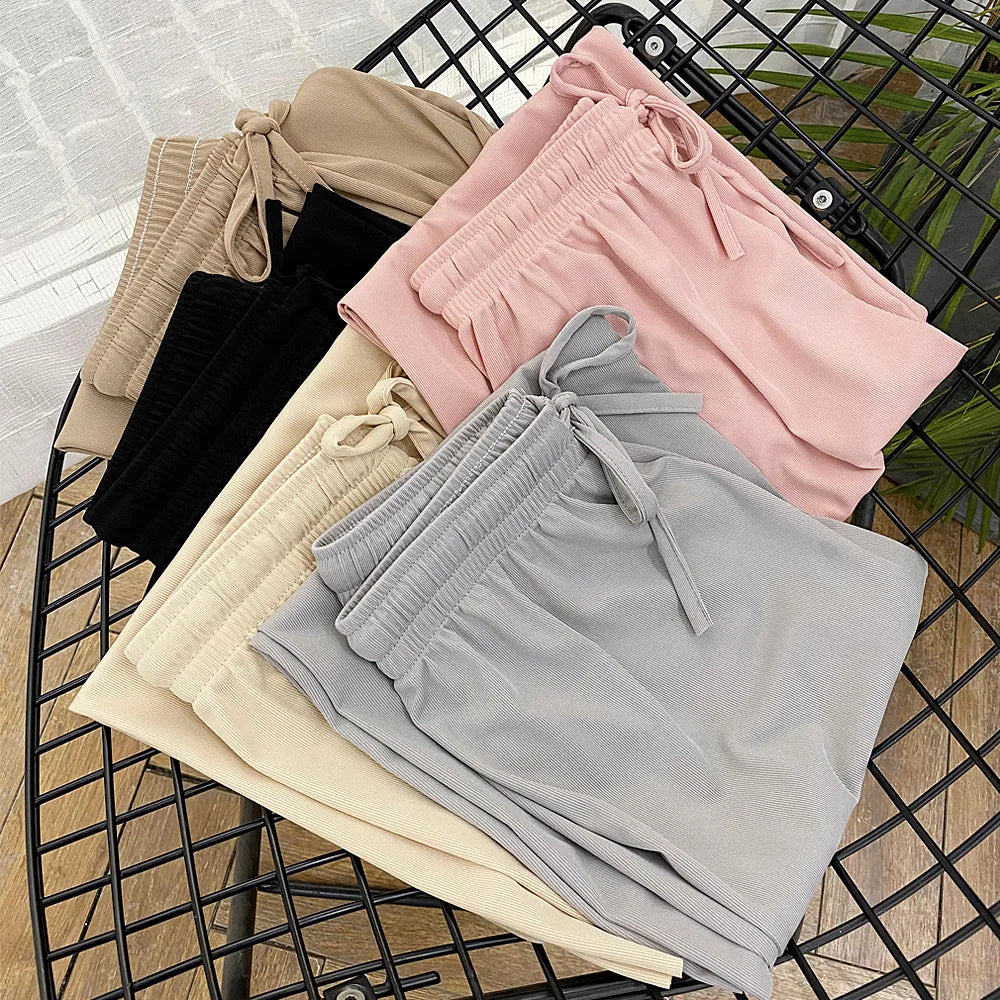 Pantaloni a gamba larga da donna