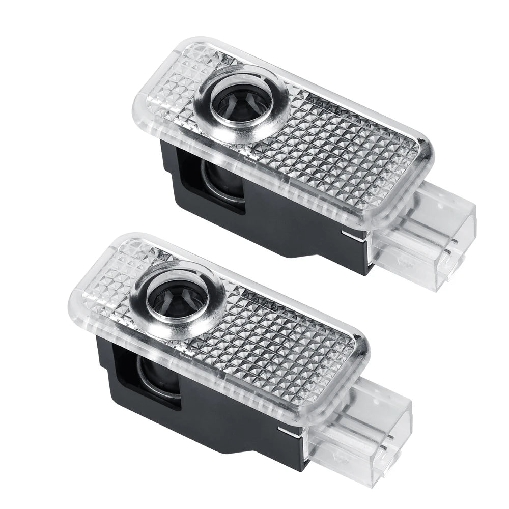 Per Audi Sline S3 S4 S5 S6 S7 RS Q7 Q5 Q3 A4 B8 8P A3 A6 C7 A5 A6L Quattro Auto Logo Porta LED Lampada di benvenuto Laser Proiettore Luce