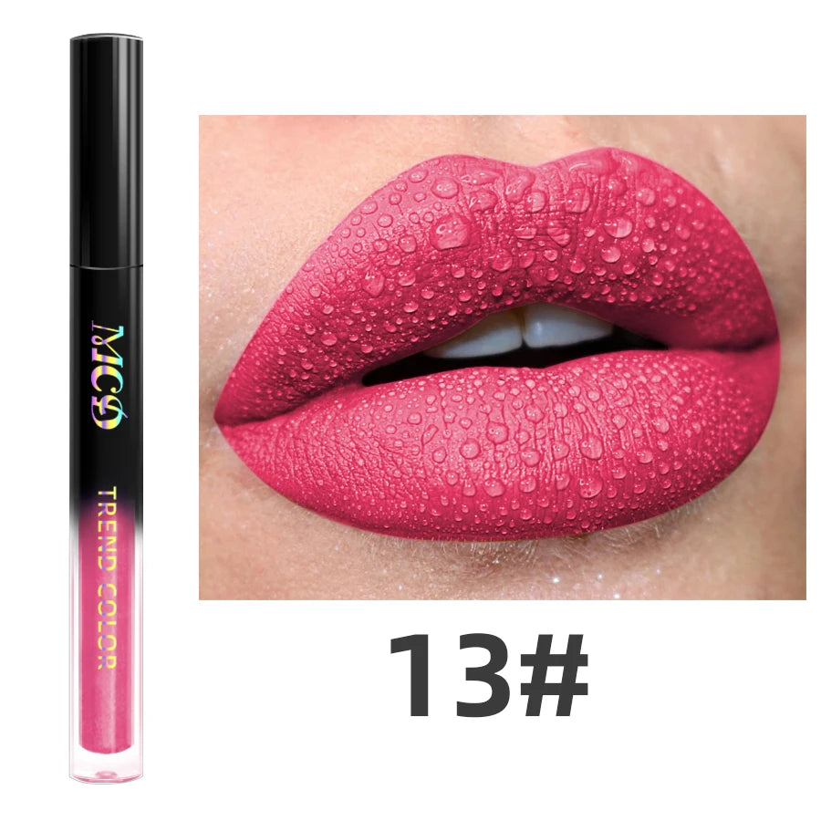 Matte Velvet Lip Gloss Impermeabile Rossetto liquido