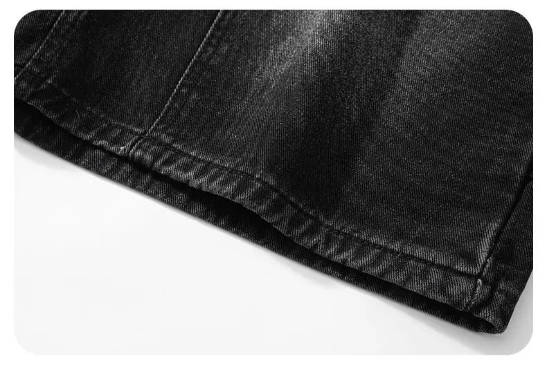 Pantaloncini di jeans da uomo larghi estivi Vintage Hip-hop Cargo Y2K