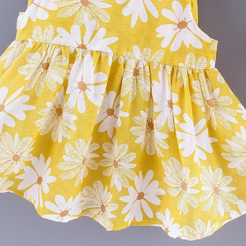 Vestito estivo Sweet Princess Dress con fiocco 0-3 anni