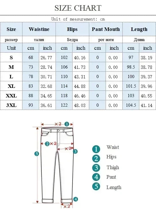 Jeans Uomo Stile Dritto Gamba Larga Pantaloni Uomo