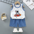 Set per bambini Gilet + Pantaloncini morbido cotone
