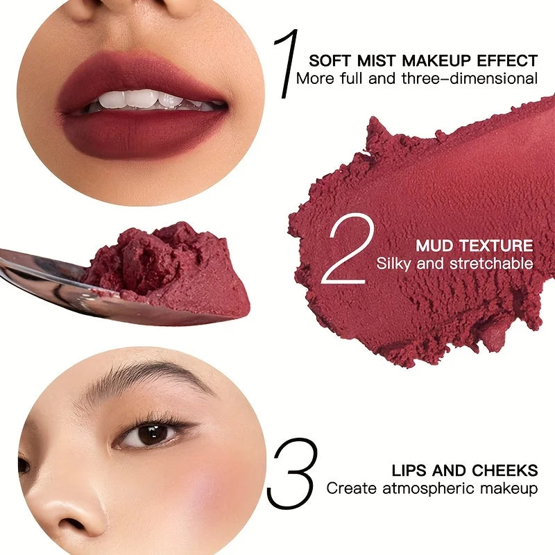 Matte Velvet Lip Gloss Impermeabile Rossetto liquido