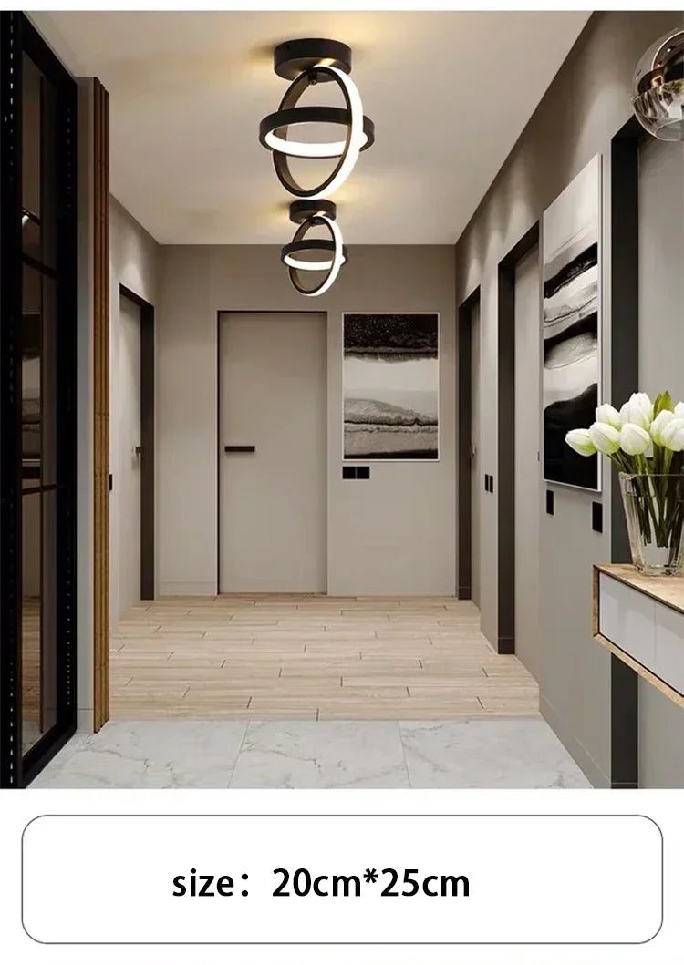 Luci da soffitto a strisce a LED stile moderno Forme multiple
