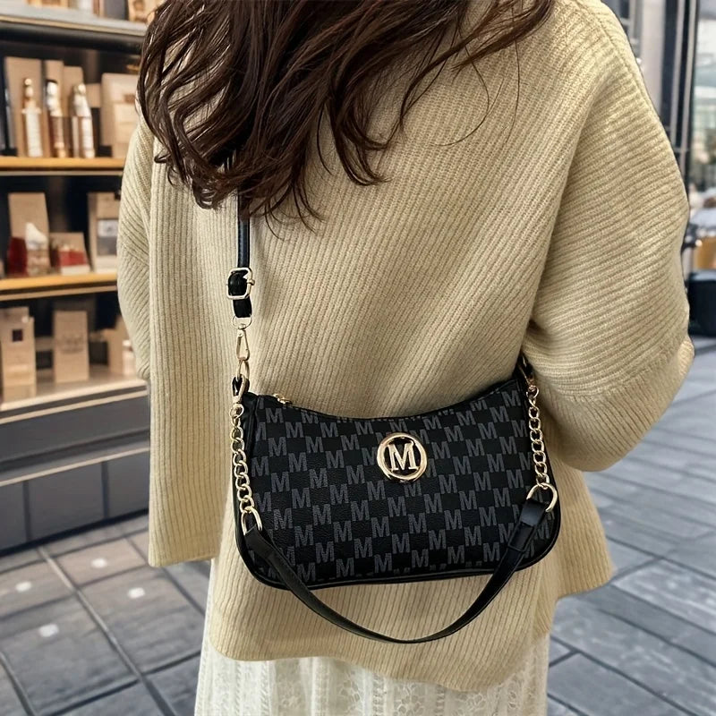 Borsa a tracolla in stile vintage con cinturino regolabile