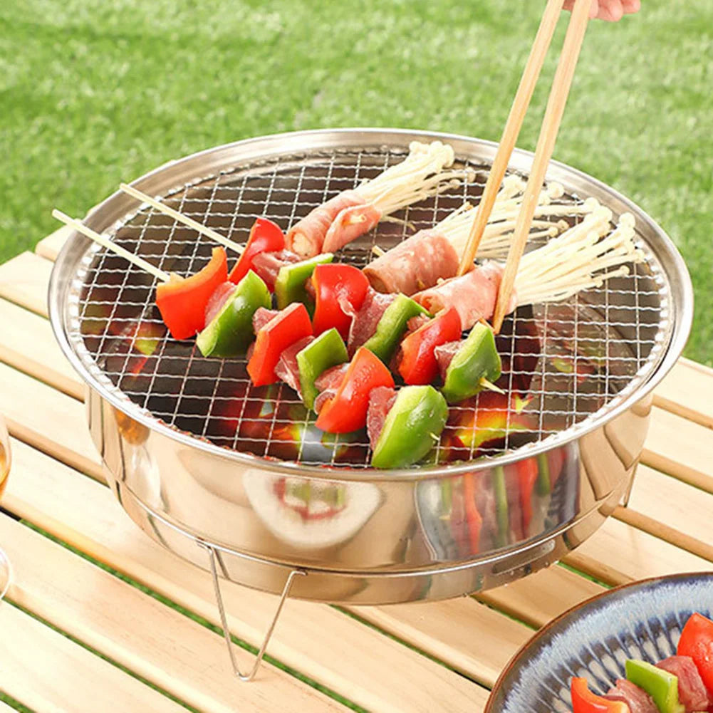 Forno per girarrosto 
in acciaio inossidabile in stile coreano