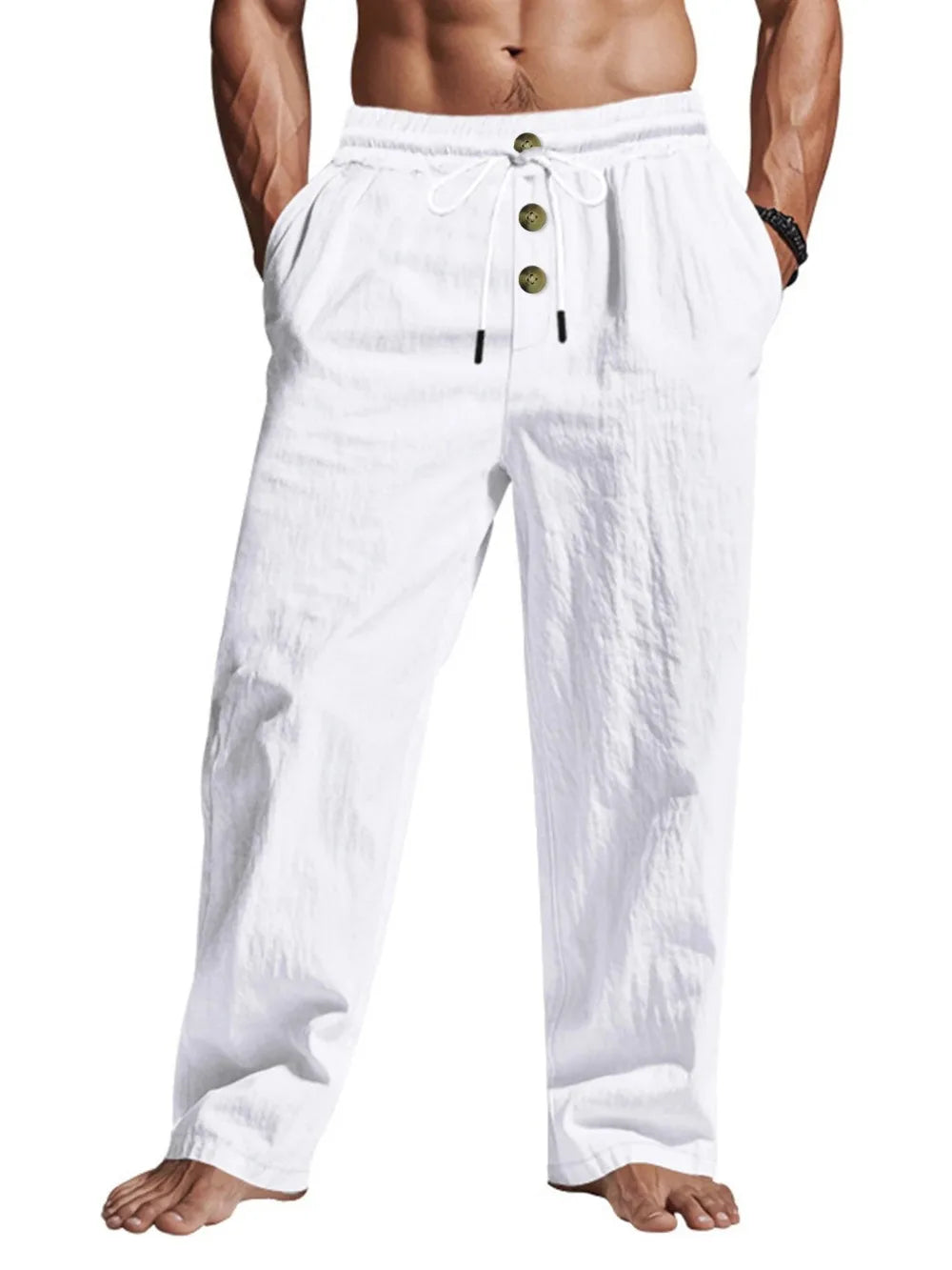 Pantaloni casual da uomo atile hawaiano