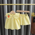 2 pezzi abito per bambina in cotone