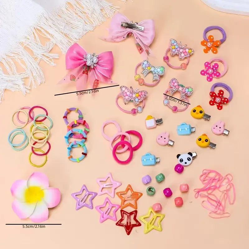 Set di accessori per capelli 500 Pz