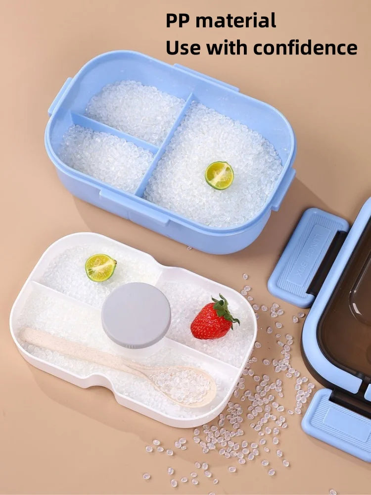 1200ML Box  per il pranzo a doppio strato Scomparto portatile