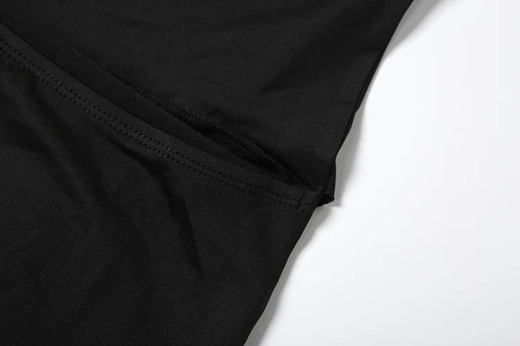 Abito Lungo Donna con scollo a V e spacco alto