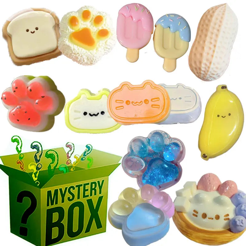 Mystery box Toy Paw Squishy antistress i più RARI
