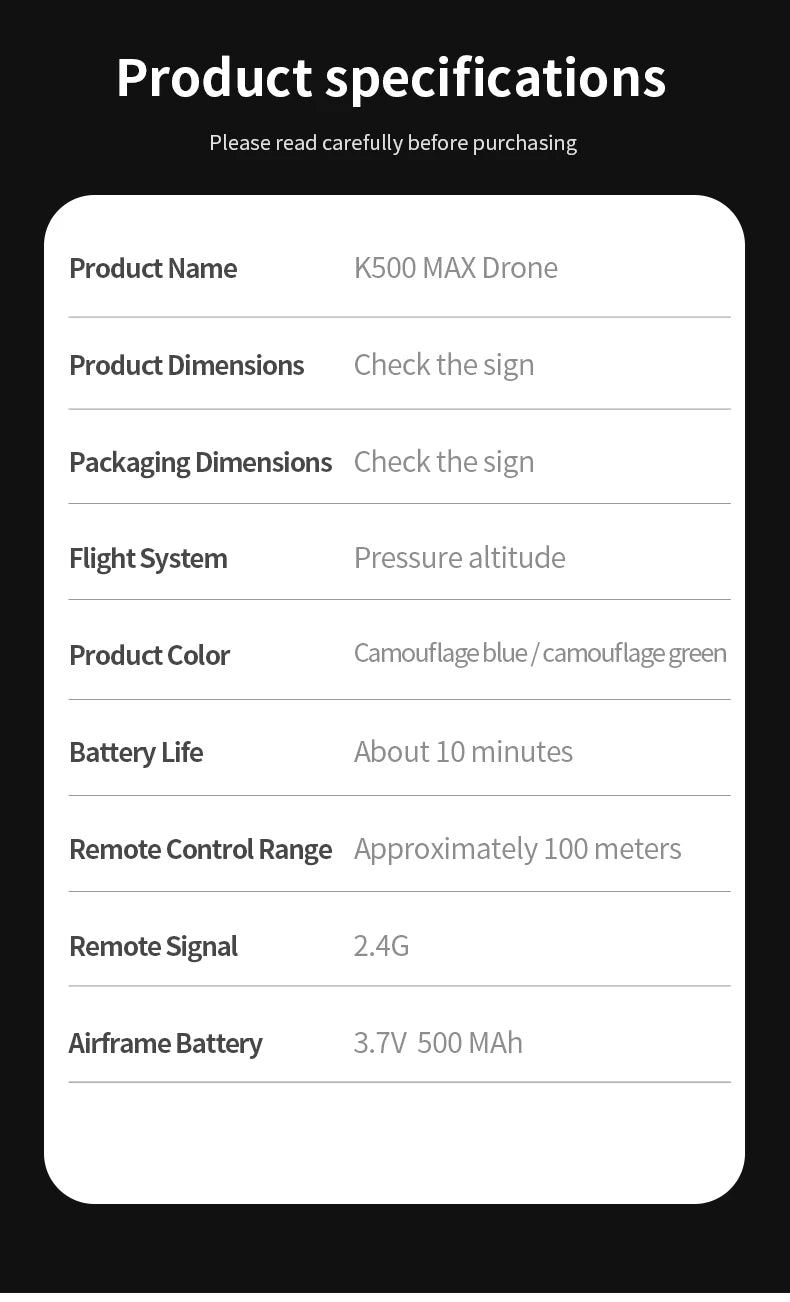 JCMO K500MAX Caccia Jet Plane 2.4G