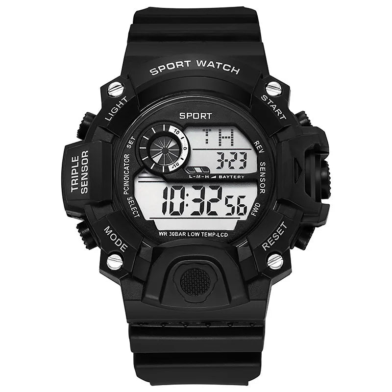 Orologio da uomo Multifunzionale Impermeabile Allarme luminoso