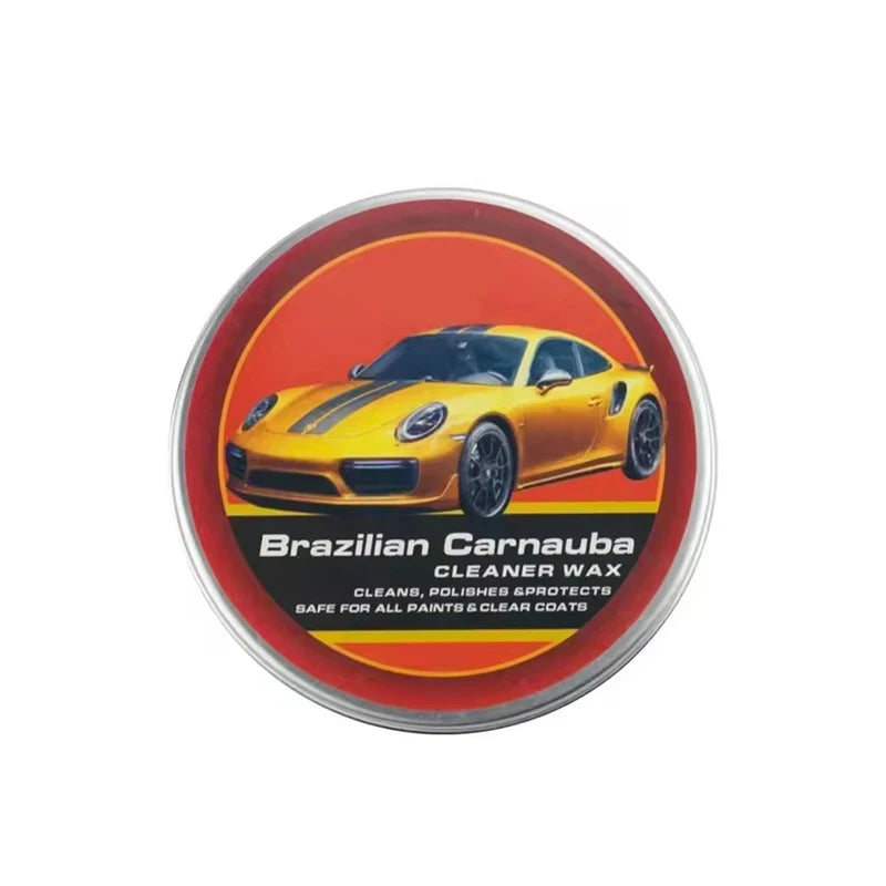 Pasta di carnauba Cera per auto Cera per la cura della vernice per auto Pasta di cera lucidante brasiliana 150g