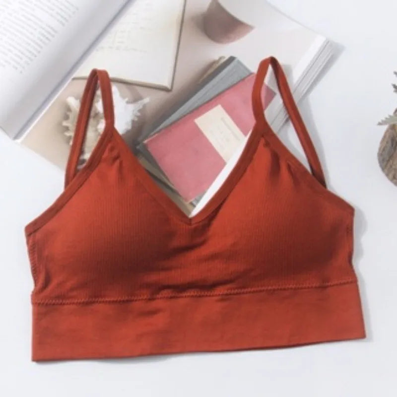 Set di 4 Pz Reggiseno senza cuciture, in cotone