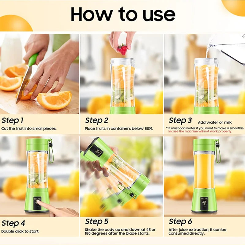 Frullatore per succhi domestici da 380 ml