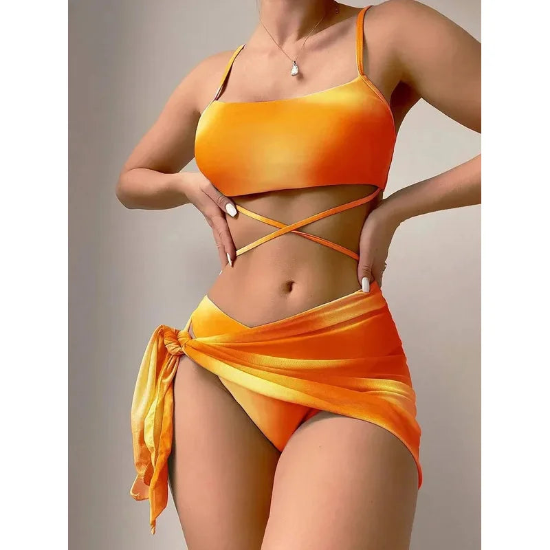 Set donna 3 pezzi Costume da bagno