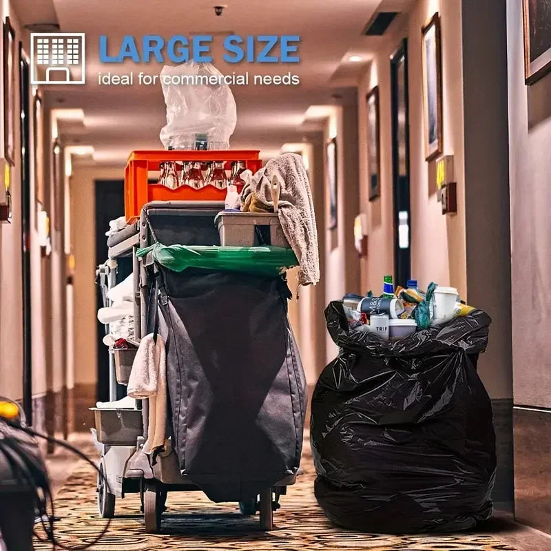 Buste della spazzatura usa e getta di grandi dimensioni 100PCS