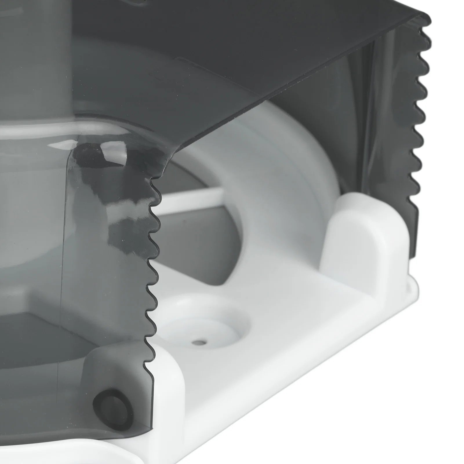 Dispenser di fazzoletti Jumbo carta igienica per servizi commerciali Trasparente Nero