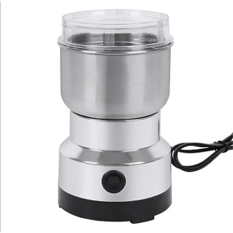 Mini smerigliatrice elettrica 300ml polverizzatrice ultrafine per alimenti per bambini Pepe spezie caffè mulino per cereali con 2/4 lame per uso domestico