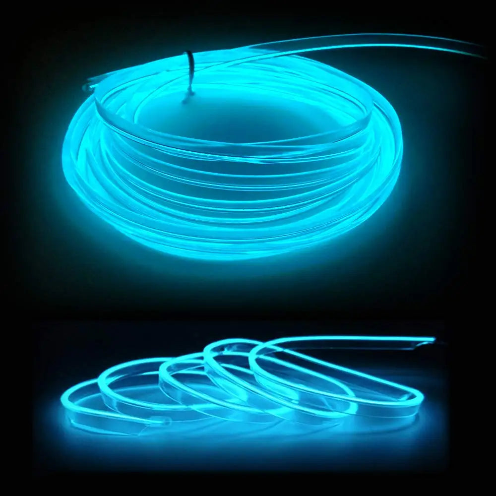 5M Auto Interni Led Strip Light Neon  Fai Da Te