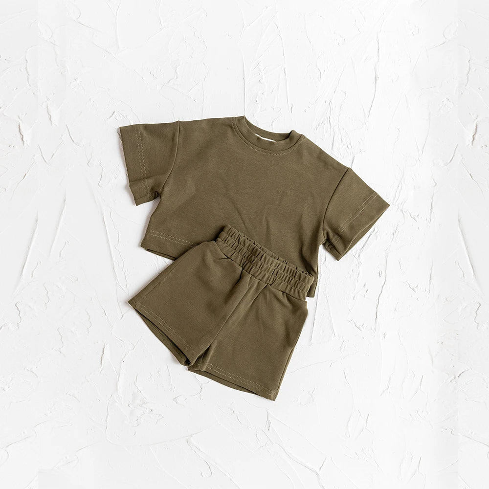 Abbigliamento Bambini T-Shirt + Pantaloncini 0-4 anni