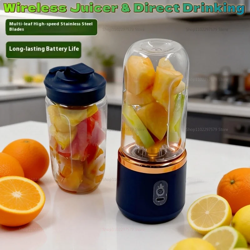 Frullatore portatile a doppia tazza Spremiagrumi USB