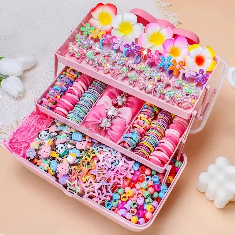 Set di accessori per capelli 500 Pz