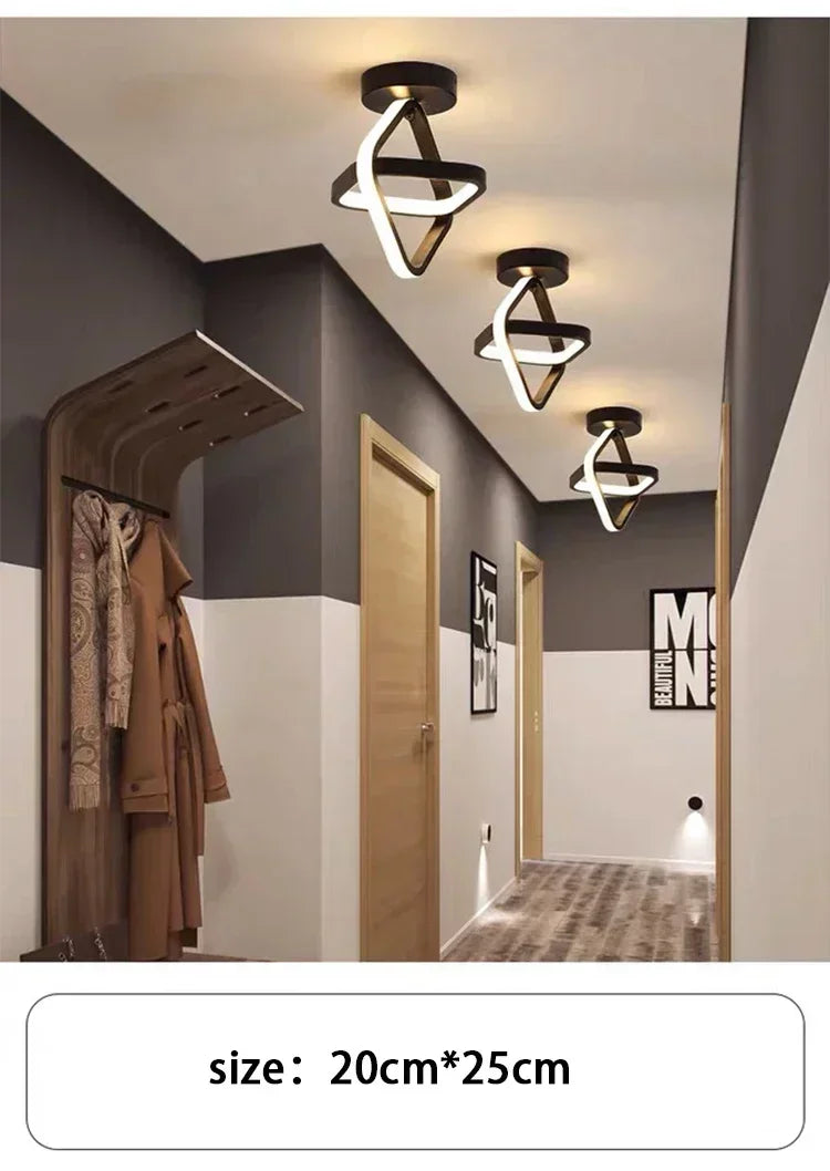 Luci da soffitto a strisce a LED stile moderno Forme multiple