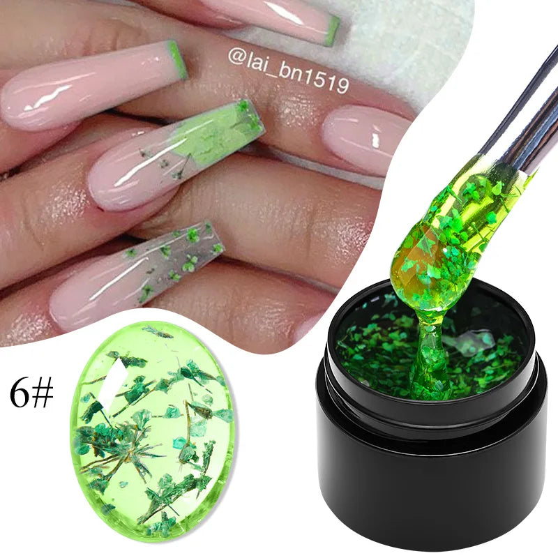 MEET ACROSS 5ml Gel Smalto per unghie Nail Art Top Gel tutti i colori