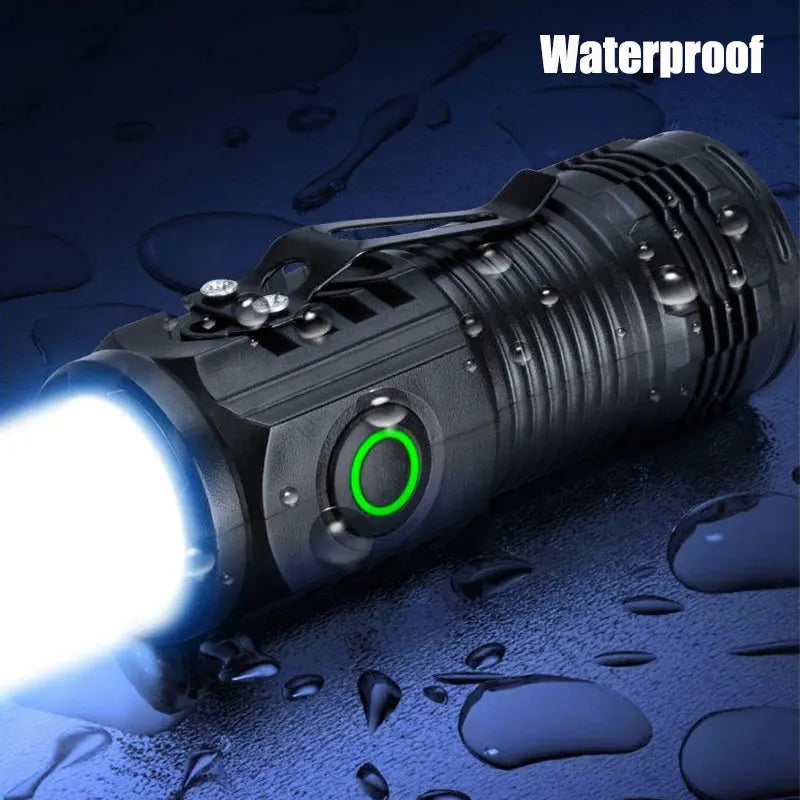 Nuova torcia ultra potente 3 core LED tattica ricaricabile ad alta potenza