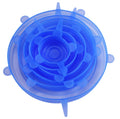 6Pcs Copertura di conservazione in silicone per uso alimentare riutilizzabile universale Articoli da Cucina