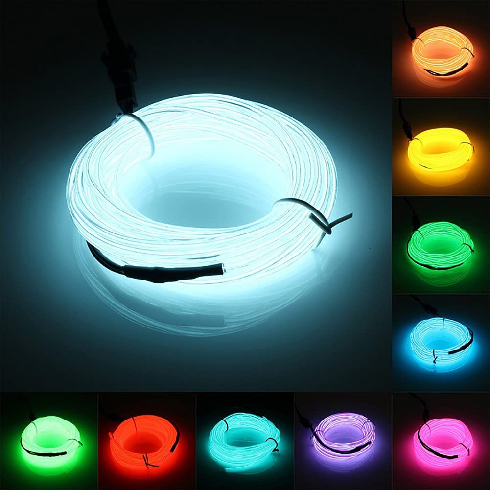 5M Auto Interni Led Strip Light Neon  Fai Da Te
