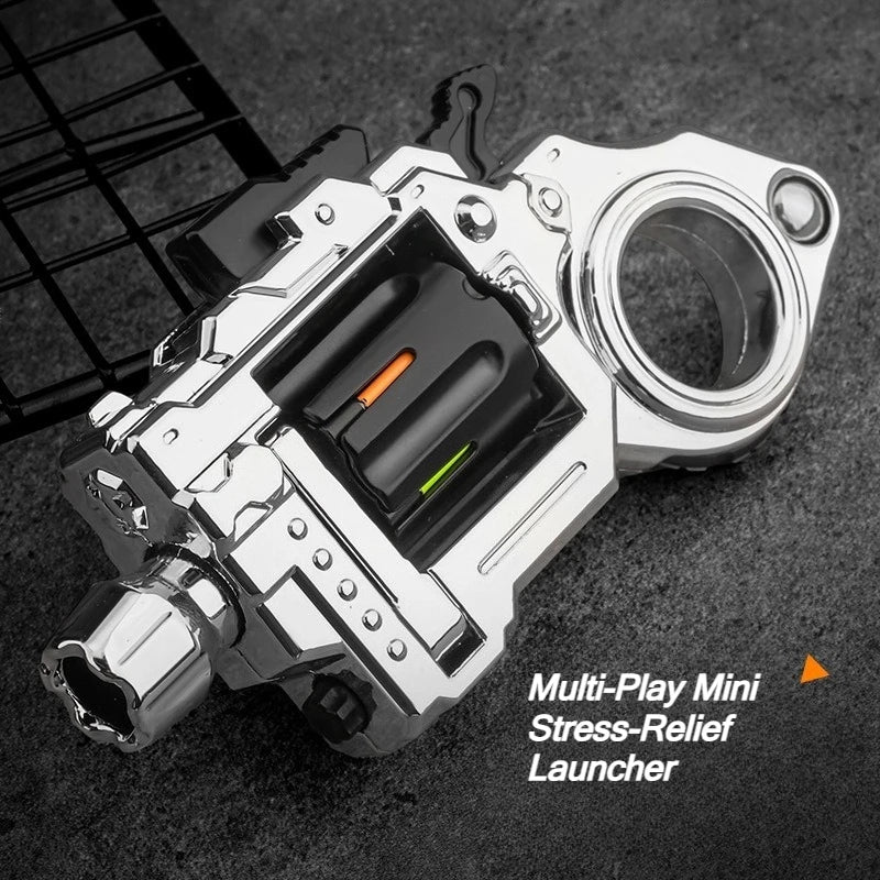 EDC Fidget Spinner Revolver Mini pistola in metallo