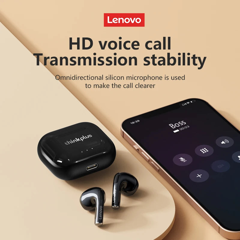 Auricolari Lenovo LP40 II Originali LP40 più TWS Wireless Bluetooth 5.3  Auricolari di controllo touch