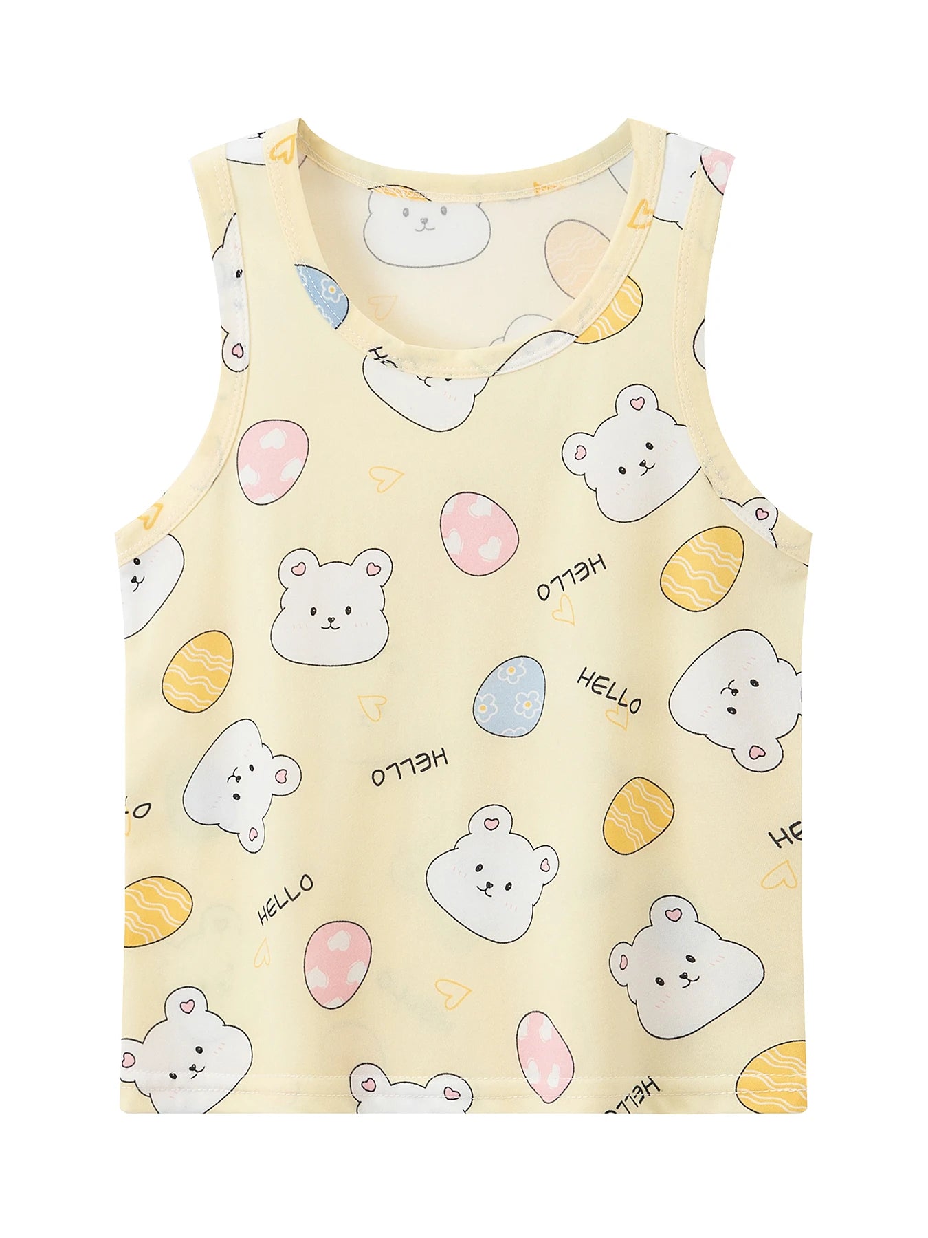 2 pezzi estivi per bambini comodi e carini pantaloncini  Set casual per la casa e l’esterno