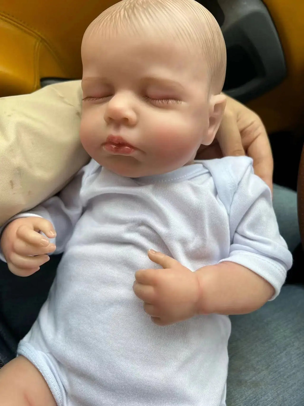 Realistic Bebe Body Doll LouLou Giocattolo fatto a mano 50cm